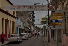 Calle en poblado de la provincia