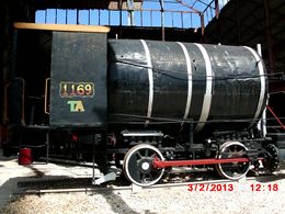 Locomotora de vapor # 1169